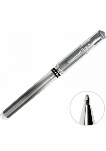 Uni Ball UM-153 Signo Broad Gümüş Roller Davetiye Kalemi (1,0mm)