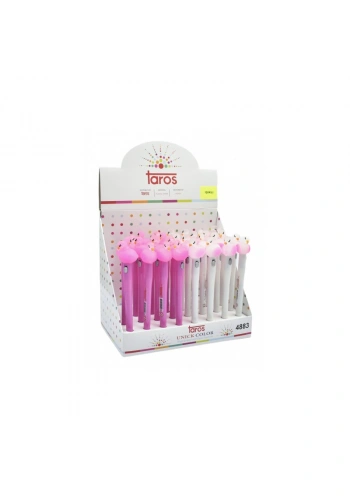 UNİCK COLOR 4883 FLAMİNGO IŞIKLI JEL KALEM
