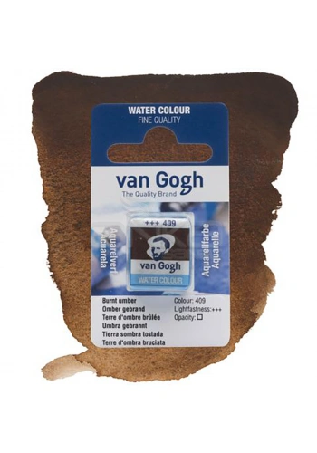 Van Gogh Tablet Sulu Boya Yedek Burnt Umber 409