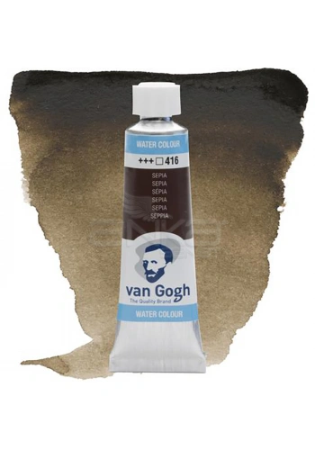 Van Gogh Tüp Sulu Boya 10ml Sepia 416