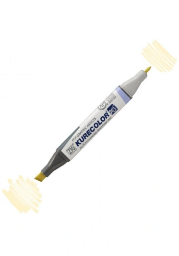 Zig Kurecolor KC3000 Twin S Marker 421 Cream Yellow