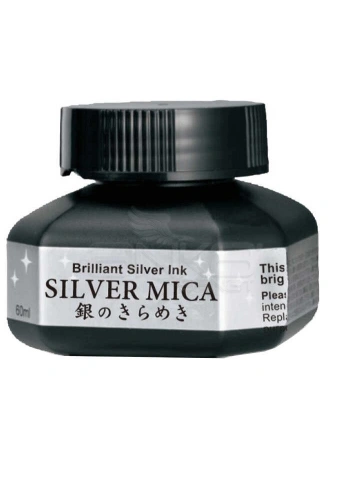 Zig Silver Mica Metalik Gümüş Mürekkep 60ml BA302-6