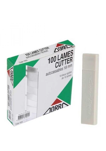 ZORRO Geniş Maket Bıçağı Yedeği (10 Adetlik Tüp)