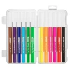 Bigpoint Fırça Uçlu Keçeli Kalem 12li Set (Plastik Kutulu)