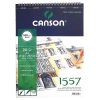 Canson 1557 Resim ve Çizim Blok 180 gr A4 20 Yaprak Spiralli C180A420US
