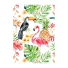 Deffter Paradise Flamingos Sert Kapak 64417-9