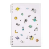 Deli Loose-Leaf Sticker Kapak Notebook A4 Çizgili 24507