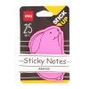 Deli Sticky Notes Yapışkanlı Not Kağıdı Hayvan Figürlü 25 Safya