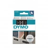 DYMO D1 Siyah/Beyaz Yedek Şerit 12mm x 7mt (45021)