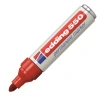 Edding 550 Yuvarlak Uçlu Kırmızı Permanent Markör (10lu Paket)
