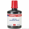 Edding T 100 Kırmızı Permanent Kalemi Yedek Mürekkebi (100 ml)