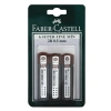 FABER-CASTELL KALEM UCU 0.5 2B 60mm 6LI BLİSTER (127820)