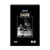 GIPTA DARK SPİRALLİ SİYAH RESİM DEFTERİ A4 15 YAPRAK 40