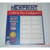 NEWPRINT BILGISAYAR ETIKETI 17x25 SUREKLI FORM