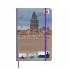 NOTELOOK TRAVEL A5 ÇİZGİLİ LASTİKLİ DEFTER