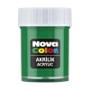 NOVA COLOR AKRİLİK BOYA YEŞİL ŞİŞE NC-172