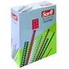 SARFF 16mm PLASTİK SPİRAL MAVİ 100LÜ (90-120syf)