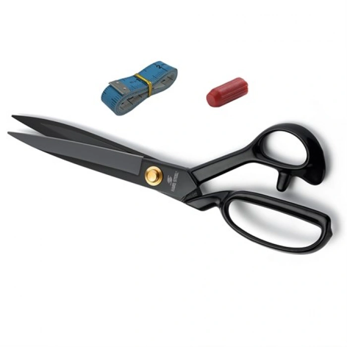 Siyah Saplı Paslanmaz Çelik Somunlu 10inç Makas / HS-10 (10)