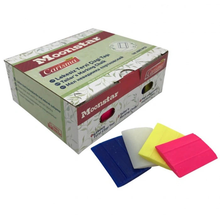 Sabun Çizgi Taşı Karışık 100 Adet / CARISMA-01