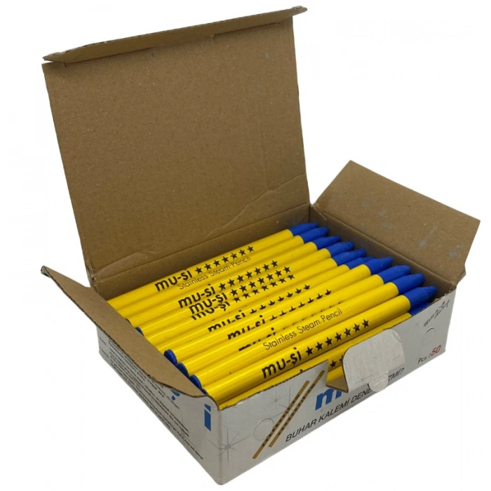 Sabun Kalem Çizgi Taşı Mavi 50 Adet / MUSI-08