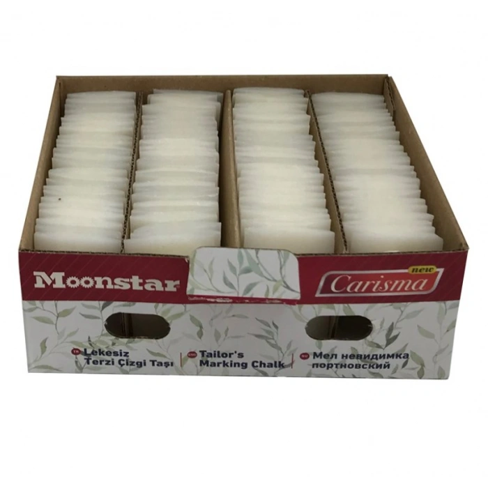 Sabun Çizgi Taşı Beyaz 100 Adet / CARISMA-02