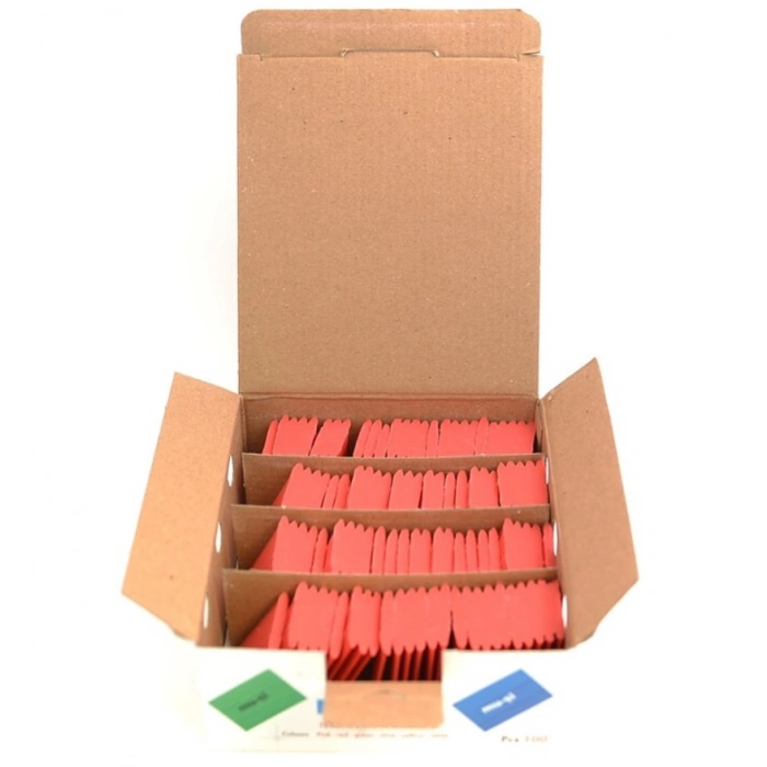 Sabun Çizgi Taşı Kırmızı 100 Adet / MUSI-04