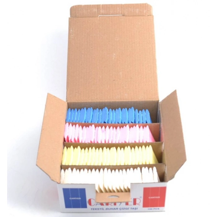 Sabun Çizgi Taşı Karışık 100 Adet / CARIYER-01