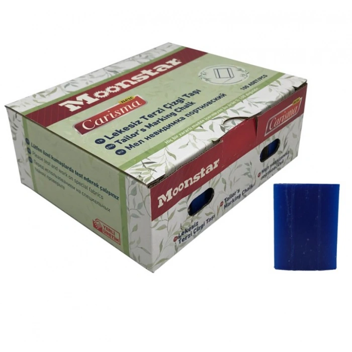 Sabun Çizgi Taşı Mavi 100 Adet / CARISMA-03