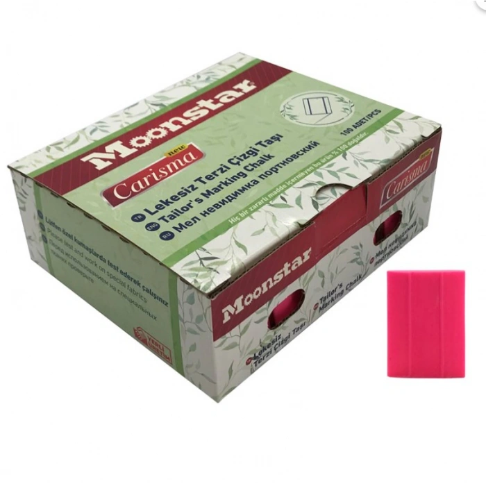 Sabun Çizgi Taşı Pembe 100 Adet / CARISMA-06