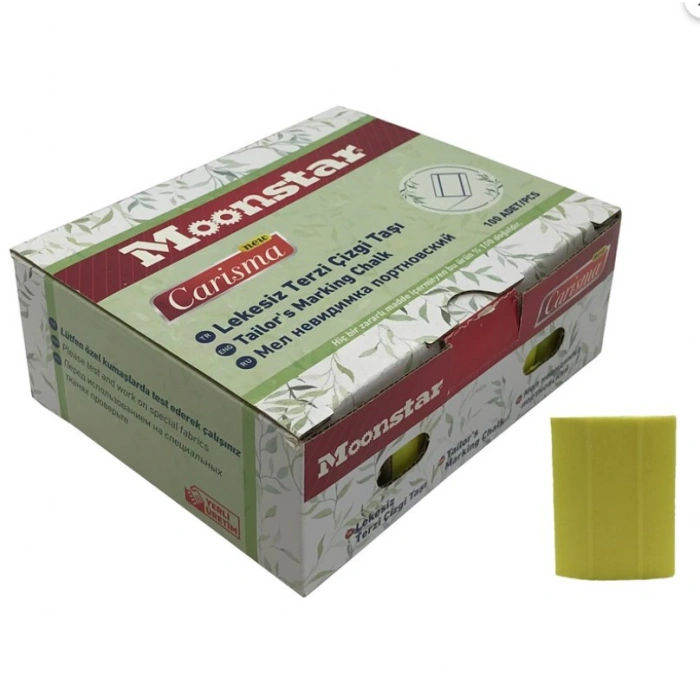 Sabun Çizgi Taşı Sarı 100 Adet / CARISMA-05