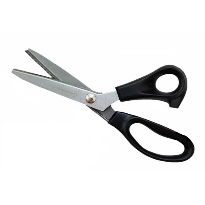 Plastik Saplı Sürfile Zikzak Makası 20cm / TC-230