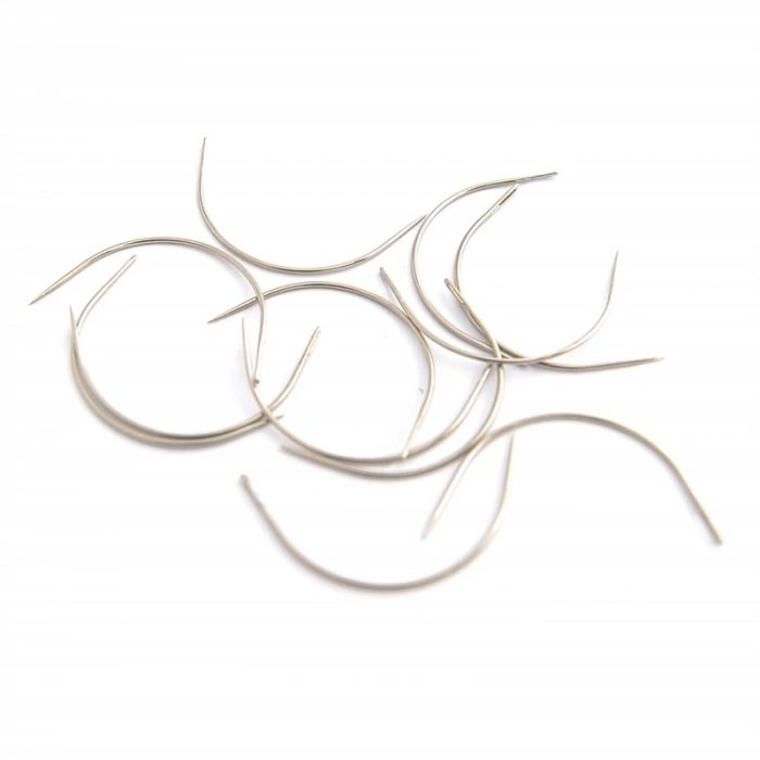 Döşemeci El Dikiş İğnesi 3inç / 12Adet