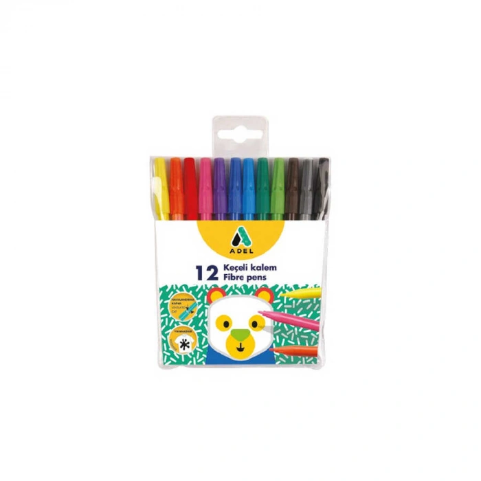 Adel Keçeli Kalem 12 Renk 2220213001