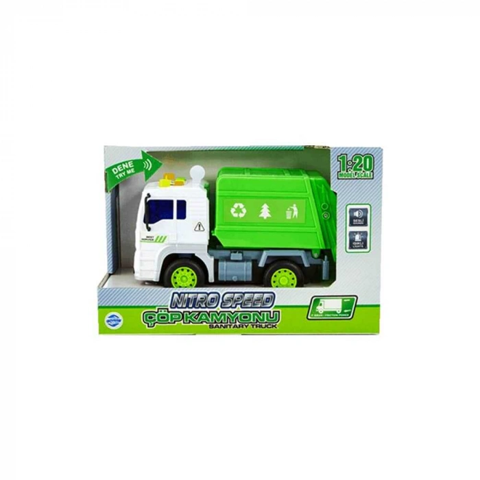 Adel Nitro Speed Çöp Kamyonu 1:20