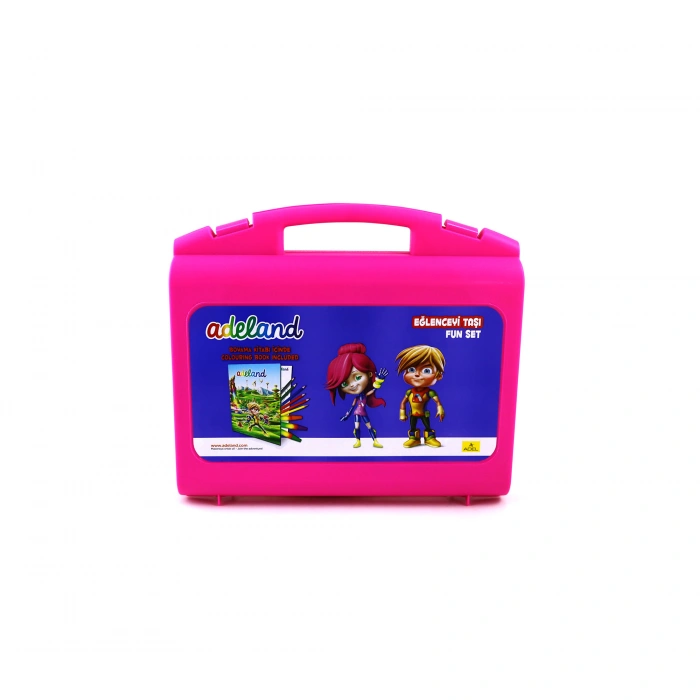 ADELAND EĞLENCEYİ TAŞI BOYAMA SETİ PEMBE 119950