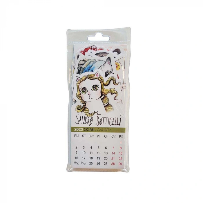 Akademi Çocuk 2022-2023 Painter Cats Takvim