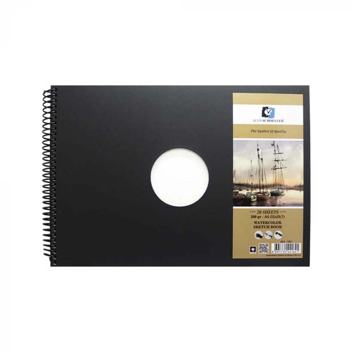 Alex 20’li Sert Kpk. Suluboya Defteri  A4 300Gr Alx-1621