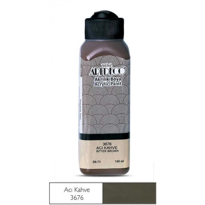 Artdeco Akrilik Boya 140 ml Acı Kahve