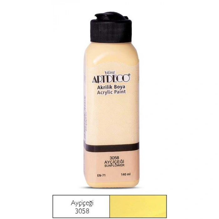 Artdeco Akrilik Boya 140 ml Ayçiçeği