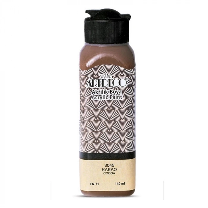 ARTDECO AKRİLİK BOYA 140 ml KAKAO 070R-3045