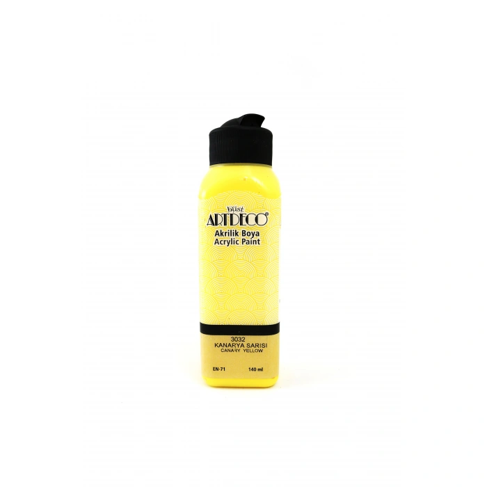ARTDECO AKRİLİK BOYA 140 ML K.SARISI 070R-3032