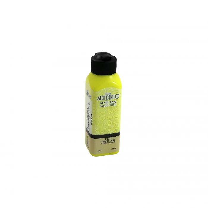 ARTDECO AKRİLİK BOYA 140 ML LİMON SARI 070R-3627