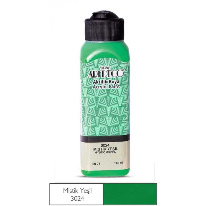 Artdeco Akrilik Boya 140 ml Mistik Yeşili