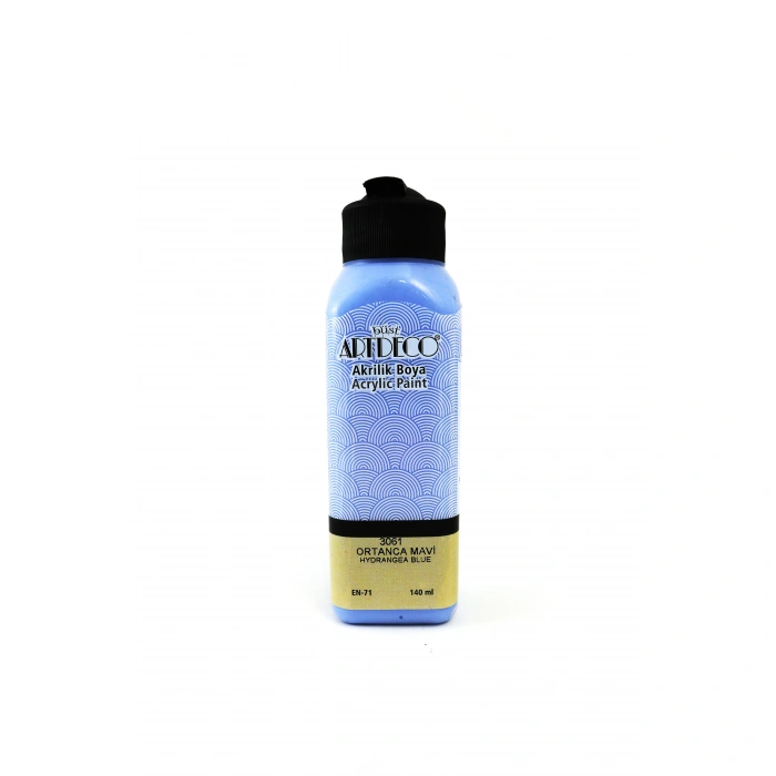 ARTDECO AKRİLİK BOYA 140 ML OR.MAVİ 070R-3061