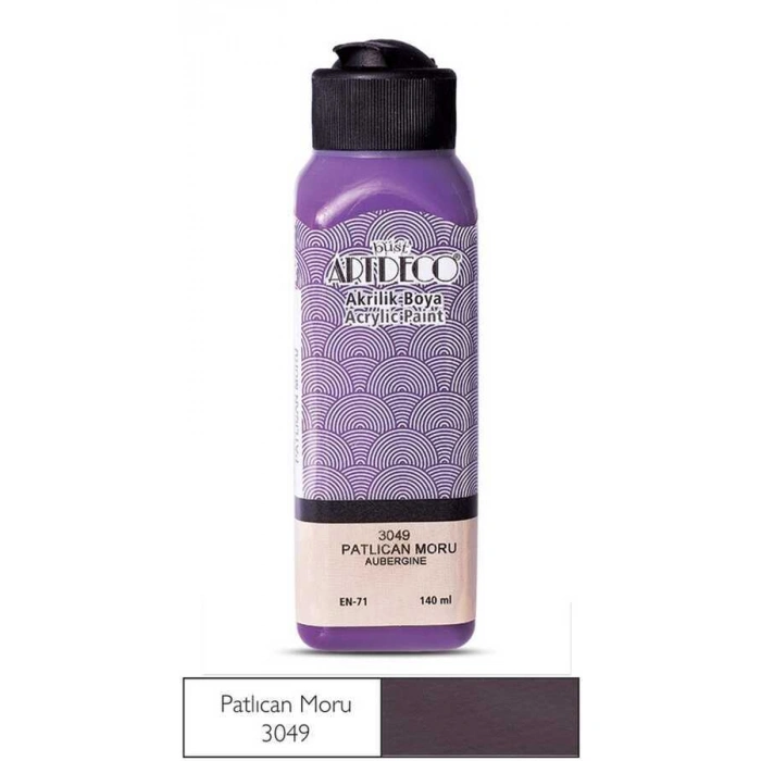 Artdeco Akrilik Boya 140 ml Patlıcan Moru