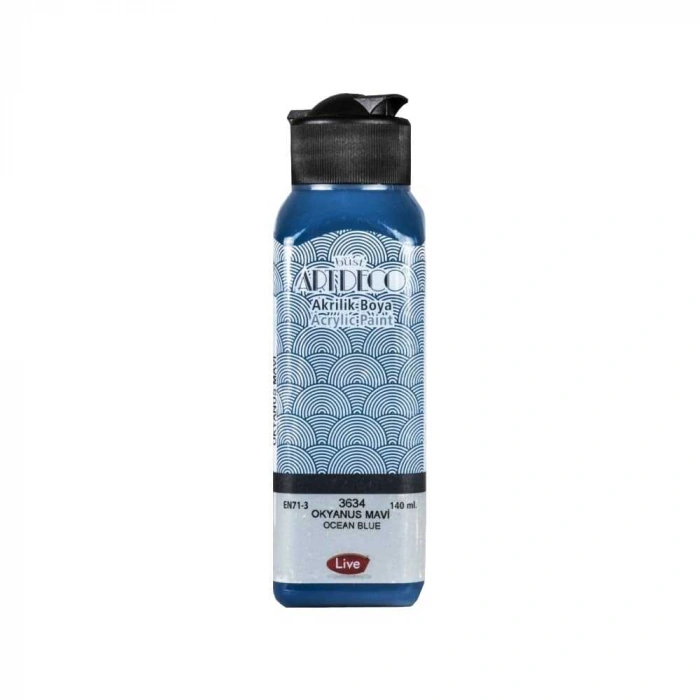 Artdeco Akrilik Boya Okyanus Mavi 140 ml