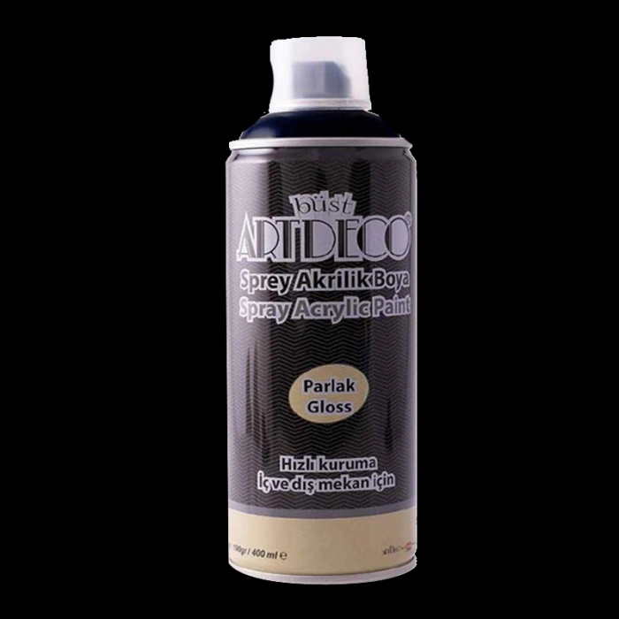 Artdeco Akrilik Sprey Boya 400ml Mat Siyah 790