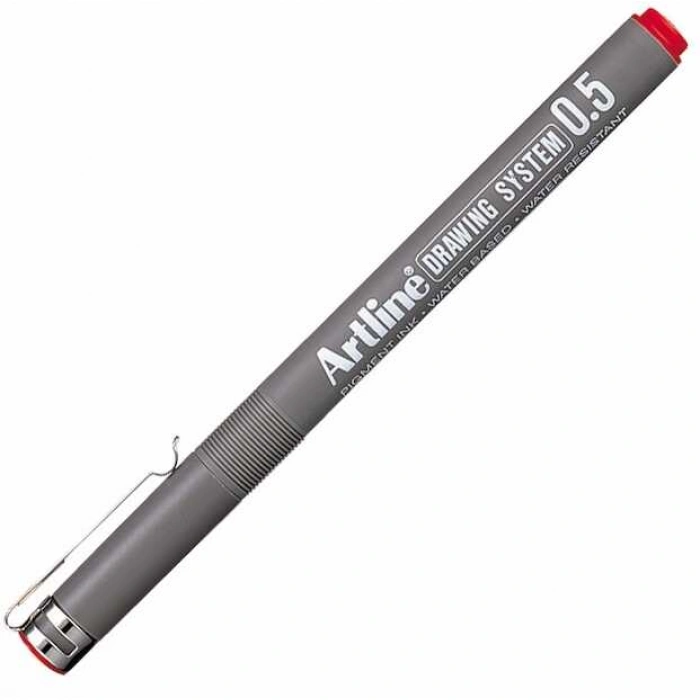 Artline 235 Çizim Kalemi Drawing System 0.5 mm Kırmızı