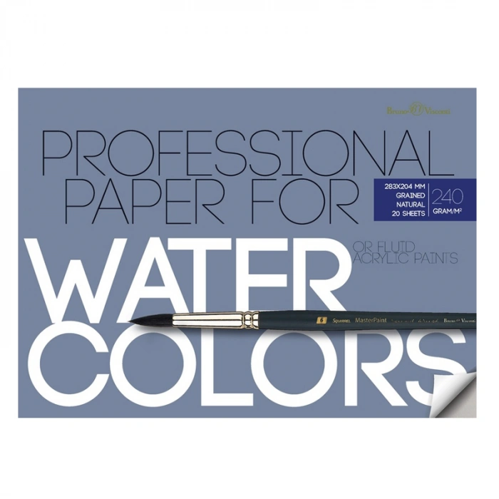 B&V Suluboya  Defteri 240g  (28,3x20,4 cm) 20 Yaprak