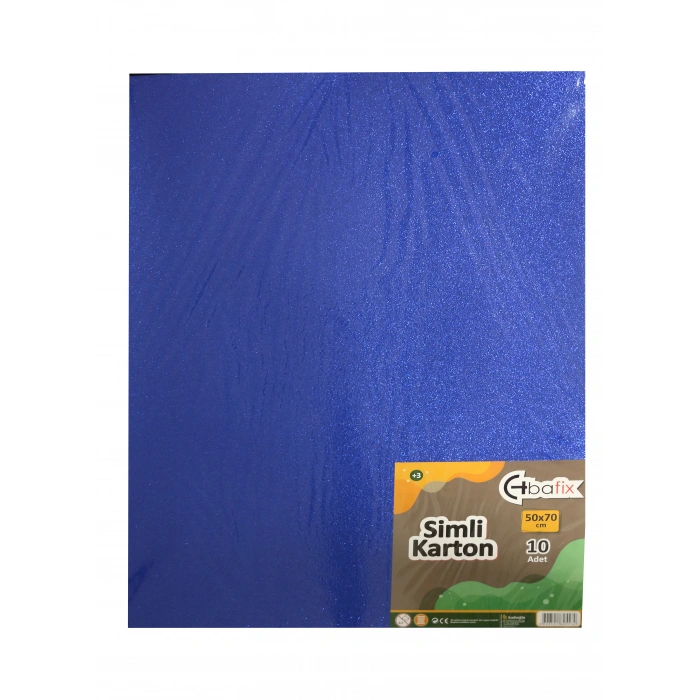 Bafix Simli Karton 50x70 Mavi